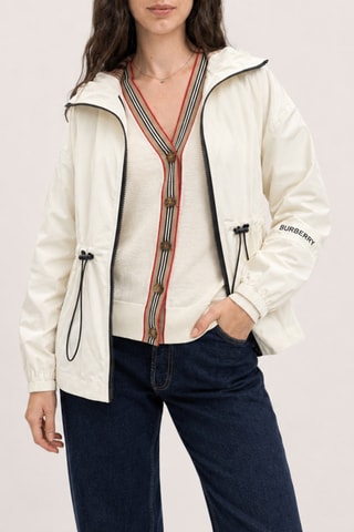 Veste à capuche - Jaune