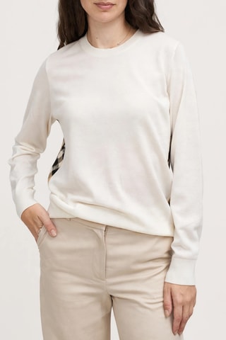 Pull en laine mérinos Lucia - Beige