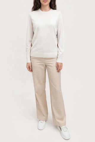 Pull en laine mérinos Lucia - Beige