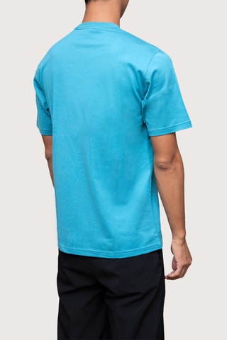 T-shirt - Bleu et vert