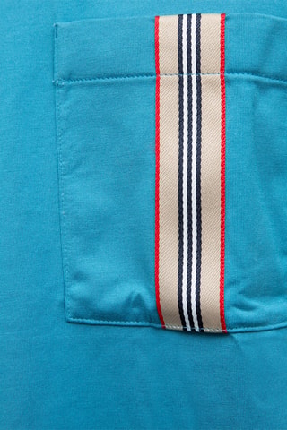 T-shirt - Bleu et vert