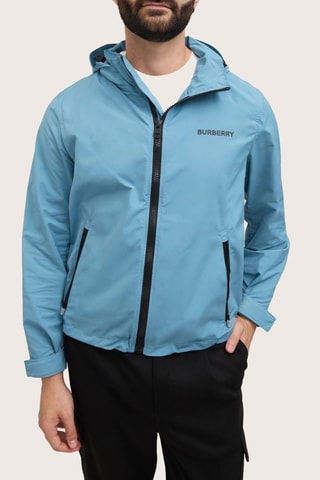 Veste à capuche Hooded - Bleu et vert