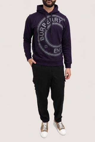 Sweat à capuche Burberry - Noir