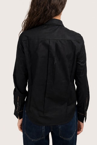 Chemisier Check - Noir