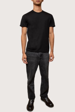 T-shirt Embroidered - Noir