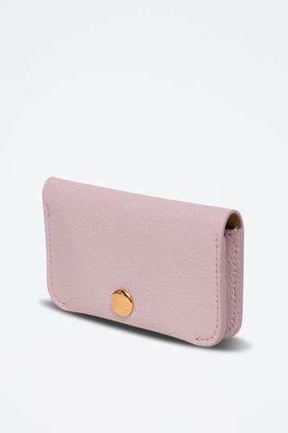 Porte-monnaie en cuir - Rose