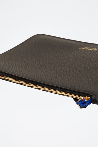 Pochette en cuir Burberry - Noir