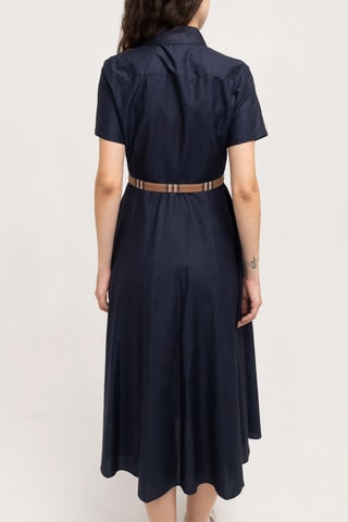 Robe chemise Cotton - Bleu