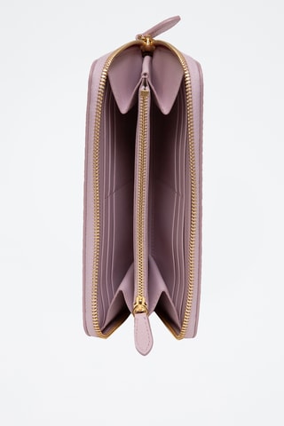 Portefeuille en cuir Burberry - Rose