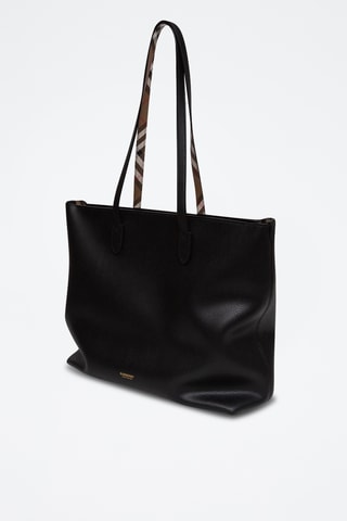 Tote bag en cuir - Noir