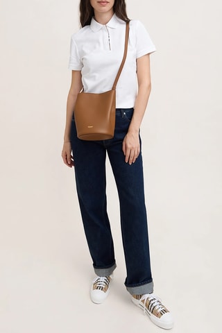 Sac à main en cuir Small - Marron