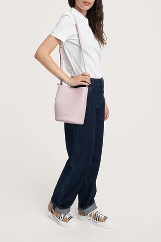 Sac à main en cuir Small - Rose