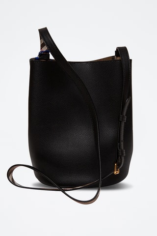 Sac à main en cuir Burberry - Noir