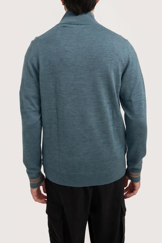 Pull en laine mérinos Icon - Vert