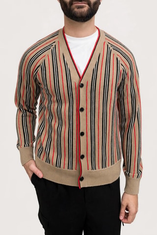 Gilet en laine mérinos et cachemire Wool - Beige