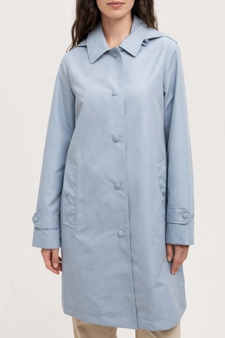 Manteau à capuche Hooded - Bleu