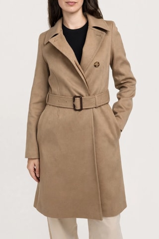Manteau en cachemire Saffron - Camel