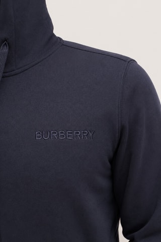 Sweat à capuche Cotton - Bleu
