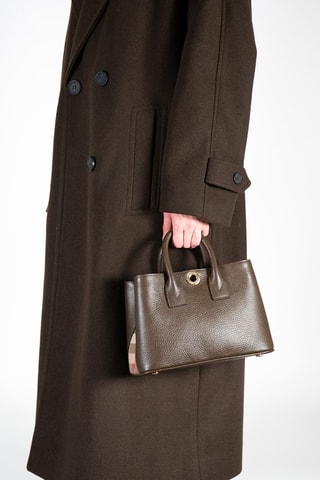 Sac à main en cuir - Marron
