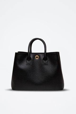Cabas en cuir Bermondsey - Noir