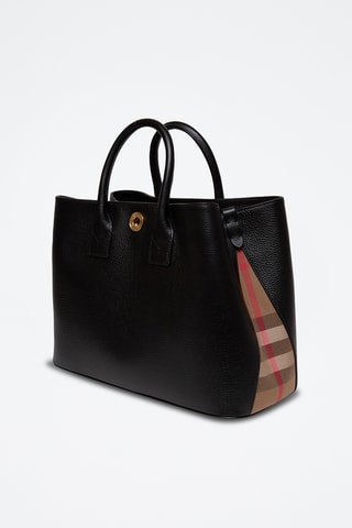 Cabas en cuir Bermondsey - Noir