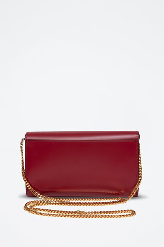 Portefeuille en cuir Burberry - Rouge