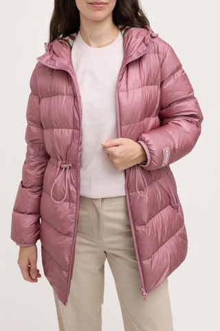 Doudoune à capuche Alva - Rose