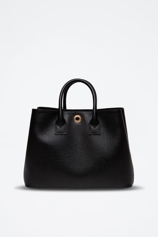 Sac à main en cuir Bermondsey - Noir