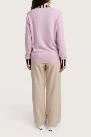 Pull en laine et cachemire Evy - Rose
