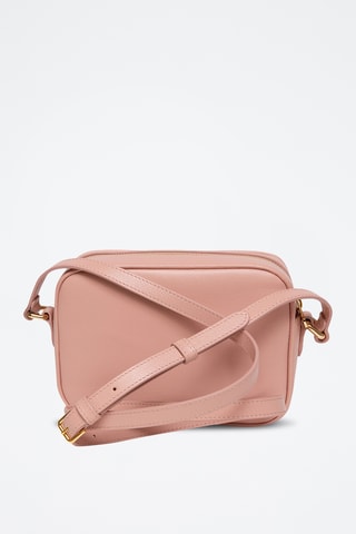 Sac bandoulière en cuir Small - Rose