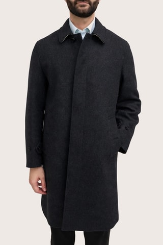 Manteau en laine Sutton - Marron