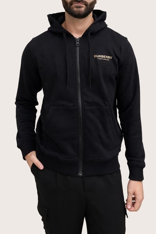 Sweat à capuche Burberry - Noir