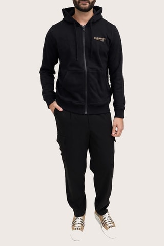 Sweat à capuche Burberry - Noir