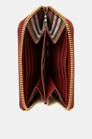 Portefeuille en cuir Small - Marron
