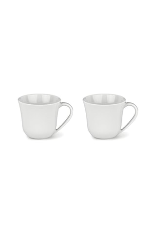 Juego de té y café de porcelana KU - 2 personas