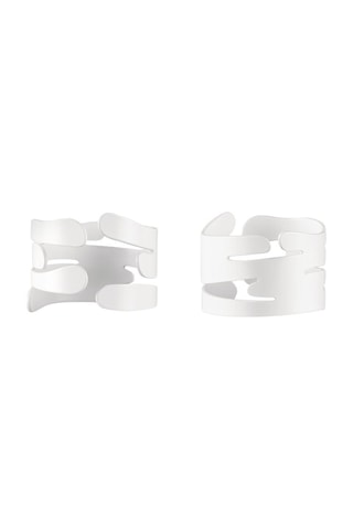2 servilleteros - Blanco - Blanco