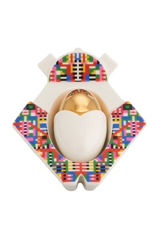 Figurita de porcelana Jesus - 12 x 4 x 8,5 cm - Blanco