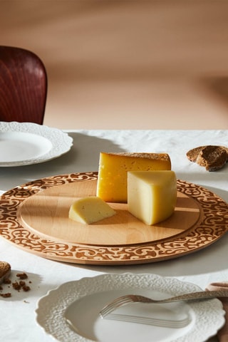 Tabla para queso de haya - 41,8 cm