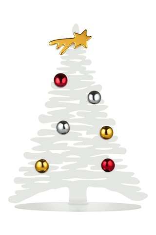 Adorno de árbol de Navidad Bark for Christmas - 25 x 30 x 9 cm - Blanco
