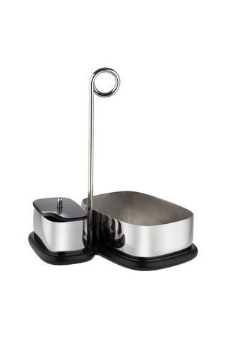 Accesorios para té y café de acero inoxidable Bibo - 19 x 17,5 x 23 cm