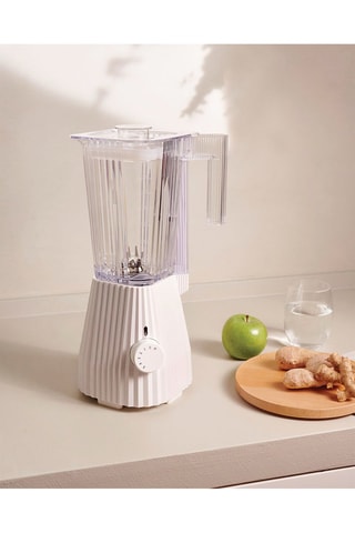 Batidora de vaso Plissé - 1,5 l - Blanco y negro