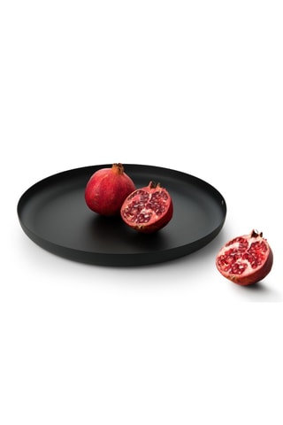 Bandeja de acero inoxidable Round Tray Jasper Morrison - 35 cm
