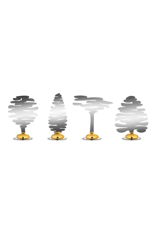 Juego de 4 portaetiquetas Barkplacetree Boucquillon & Maaoui - Blanco