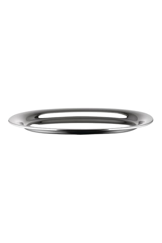 Fuente de acero inoxidable Flat DishJasper Morrison - 42 x 35 cm