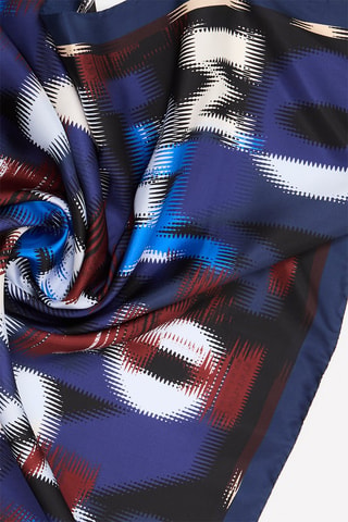 Foulard en soie - Bleu