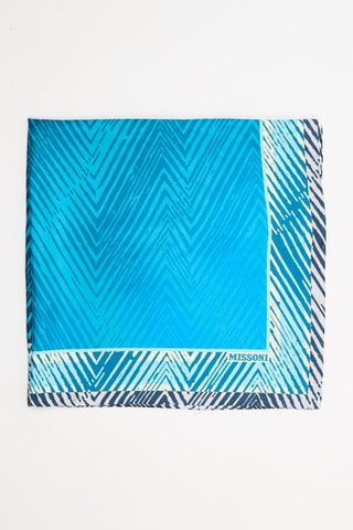 Foulard en soie - Bleu