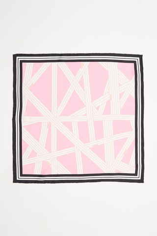 Carré en soie - Rose