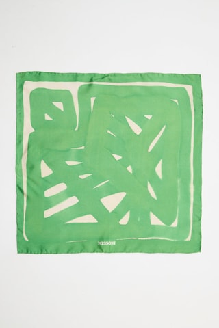 Carré en soie - Vert