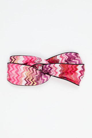 Bandeau en soie - Blanc
