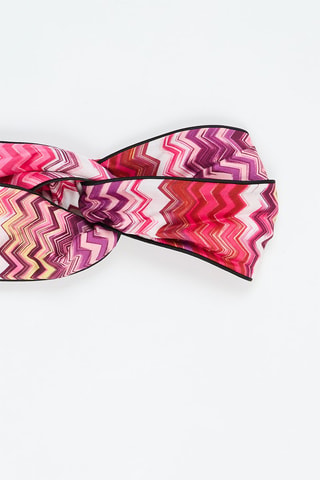 Bandeau en soie - Blanc